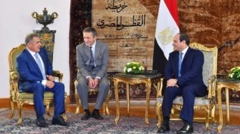 السيسي يلتقي رئيس تتارستان