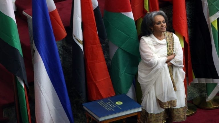 السيسي يهنيء "سهلي زودى" أول رئيسة لإثيوبيا