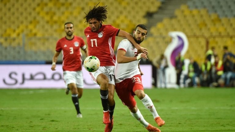 أهداف مباراة مصر وتونس