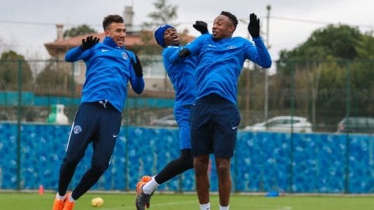 تريزيجيه مع ناديه التركي