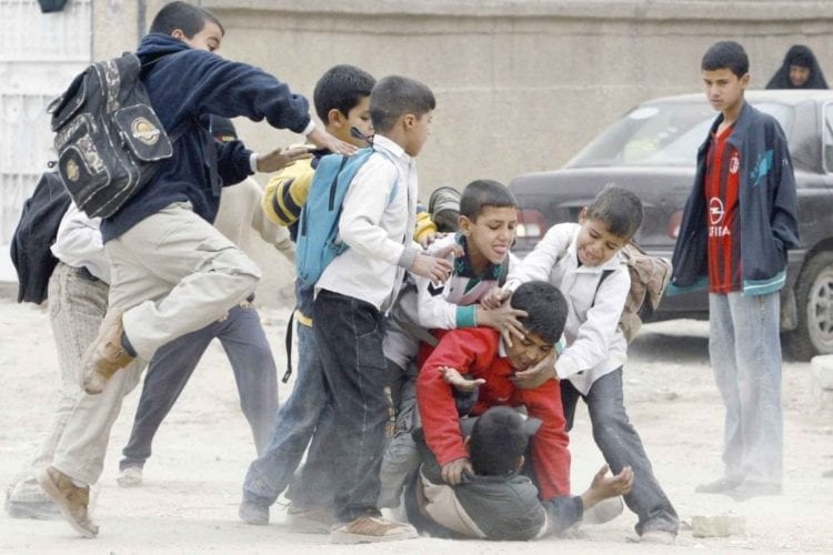 العنف في مدارس مصر