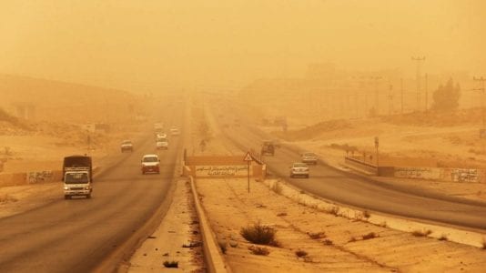 الطقس اليوم.. أمطار بثلاث محافظات وعاصفة ترابية بالوادي الجديد