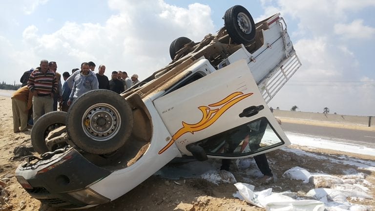 حوادث الطرق في مصر