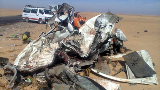 حوادث الطرق في مصر
