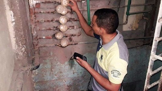 عدادات مياه الشرب بأسيوط