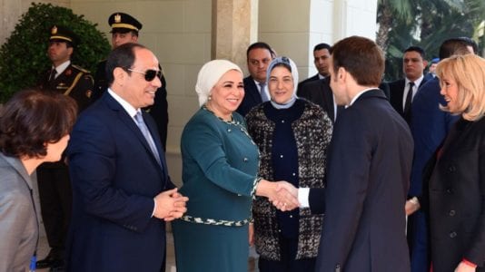 زيارة ماكرون إلى مصر