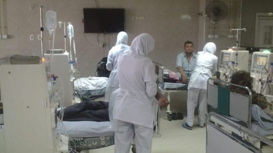 إنقاذ 18 مريضا بعد توقف وحدة غسيل كلوي في بني سويف