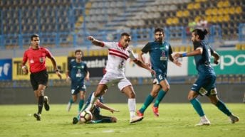 نادي الزمالك ينجو من فخ إنبي ويواصل الصدارة والانتصارات