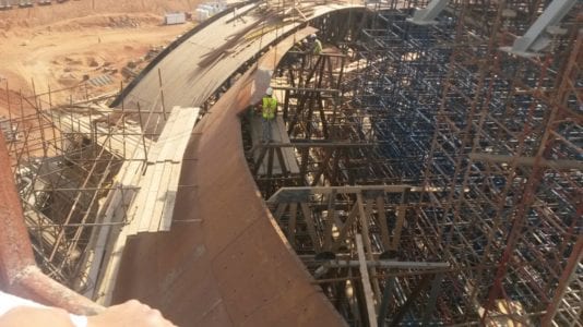 إصابة عمال في انهيار سقف مبنى بالعلمين.. تفاصيل