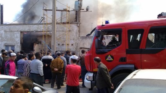 على مساحة 18 فدانا.. حريق في مستشفى الصحة النفسية بالخانكة