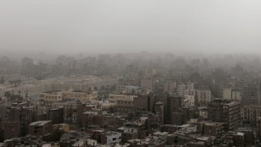 طقس بارد في مصر