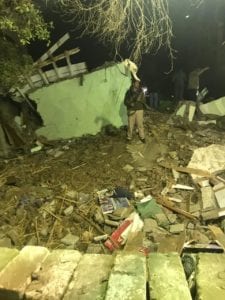انهيار سقف مسجد