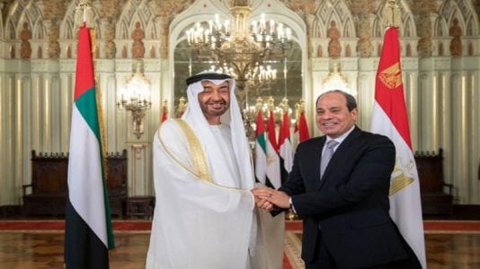 السيسي يستقبل بن زايد في الإسكندرية.. تفاصيل