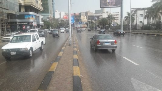 أمطار وشبورة