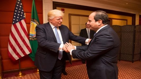 السيسي يلتقي ترامب