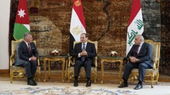 القمة المصرية الأردنية العراقية