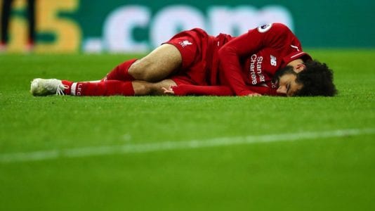 إصابة محمد صلاح
