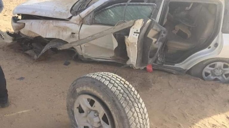مصرع مدير أمن أسيوط بعد انقلاب سيارته وإصابة ضابطين
