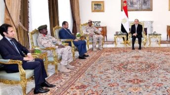 تفاصيل لقاء السيسي ونائب رئيس المجلس العسكري السوداني