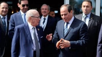 السيسي ينعى السبسي