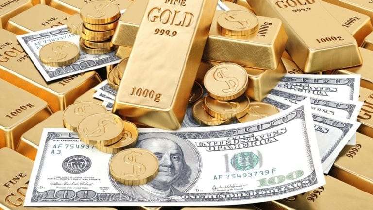 ارتفاع أسعار الذهب وتذبذب في أسعار العملات