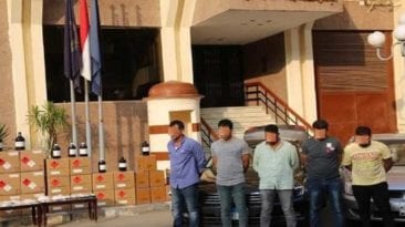 القبض على عصابة لتصنيع مخدر الآيس في الإسكندرية والجيزة (صور)