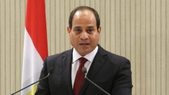 السيسي يأمر بسرعة إزاة مسجد