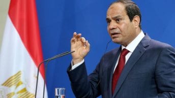 السيسي يفتتح الصوب الزراعية