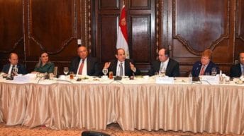 السيسي ورؤساء الشركات الأمريكية