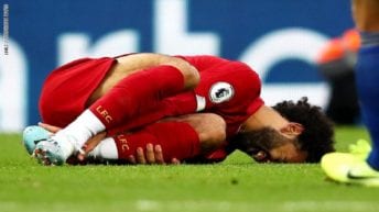إصابة محمد صلاح