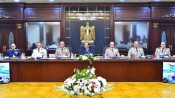 السيسي يترأس اجتماع المجلس الأعلى للقوات المسلحة