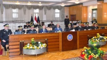 الرئيس السيسي يزور أكاديمية الشرطة