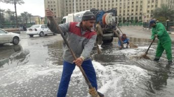 أمطار غزيرة في مصر