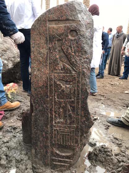 الآثار تعلن عن اكتشاف تمثال أثري نادر للملك رمسيس الثاني (صور)