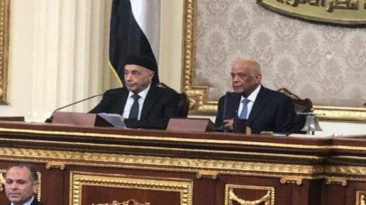 رئيس البرلمان الليبي: قد نضطر لدعوة الجيش المصري للتدخل في بلادنا
