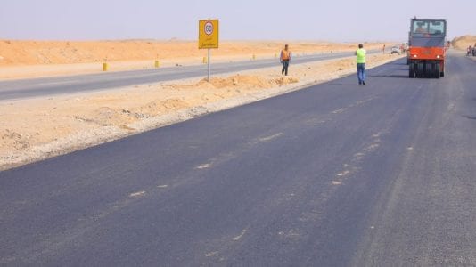 طريق القاهرة السويس الصحراوي