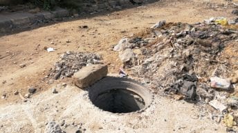 مصرع شابين داخل بالوعة صرف صحي بكرداسة