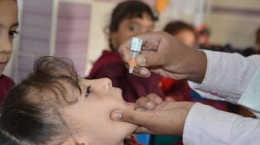 شلل الأطفال في مصر