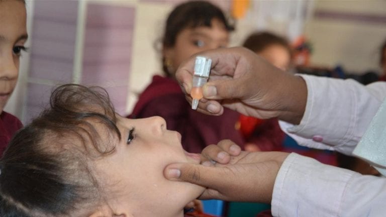 شلل الأطفال في مصر